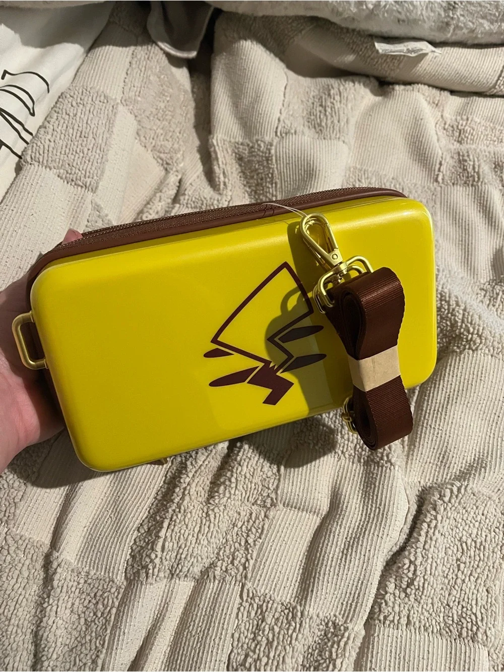 Pokémon Pikachu Yellow Snack Case brand new from Japan